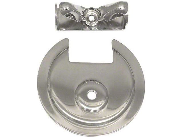Spare Wheel Retainer Plate & Wing Nut Set - Stainless Steel