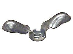 Scott Drake Spare Wheel Wing Nut - Dull Finish - Except Station Wagon &Ranchero