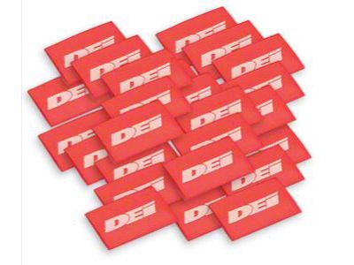 Spark Plug Wire / Boot Shrink Tubes - Red - 12mm x 1-1/2