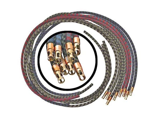 Spark Plug Wire Set - Color Coded - 8 Pieces - V8 - Ford Passenger