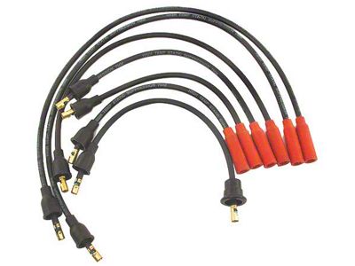 Spark Plug Wire Set - Motorcraft - 170 & 200 6 Cylinder