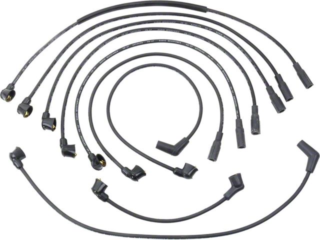 Spark Plug Wire Set - Reproduction - 289 & 302 V8 With SmogEquipment - Falcon