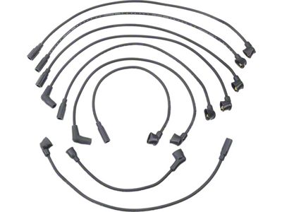 Spark Plug Wire Set - Reproduction - 289 V8 With Smog Equipment - Falcon