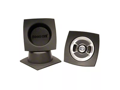 Speaker Baffles - Pair - 4 Round