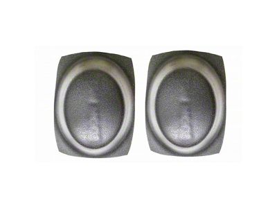 Speaker Baffles - Pair - 6 x 8 Oval