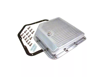 Spectre Transmission Pan Kit; Polished (67-68 Camaro w/ Automatic Transmission)