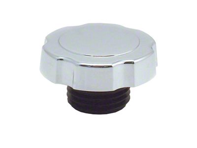 Spectre Oil Filler Cap; Chrome (90-91 Corvette C4)