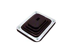 Spectre Shifter Boot with Chrome Retainer; 4 x 5-Inch (Universal; Some Adaptation May Be Required)