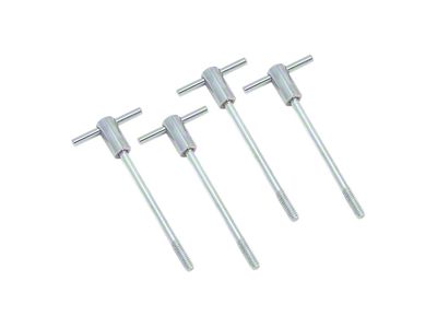 Spectre Valve Cover Center T-Bolts; Chrome (90-91 Corvette C4)