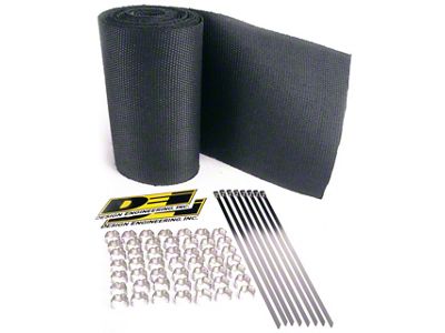 Speed Sleeves - Exhaust Sleeves - 8 cylinder kit - Black