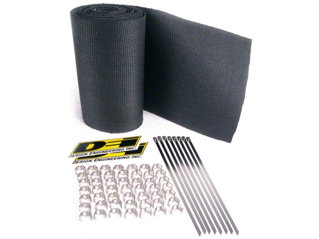 Speed Sleeves - Exhaust Sleeves - 8 cylinder kit - Black