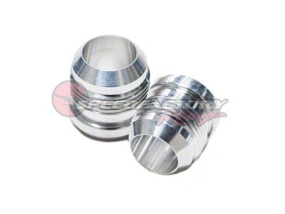SpeedFactory Racing Male Aluminum Weld Fitting; 16AN