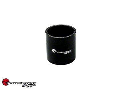 SpeedFactory Racing Silicone Coupler; 2.50-Inch x 3-Inch; Black