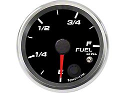 Speedhut Revolution Series 2-5/8-Inch Programmable Fuel Level Gauge with Warning (Universal; Some Adaptation May Be Required)