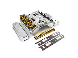 Speedmaster Chevy 396 Solid Flat Tappet Rectangular Port Cylinder Head Top End Engine Combo Kit; 305cc 