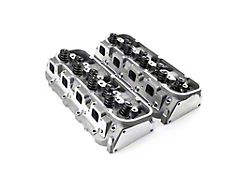 Speedmaster Chevy 454 320cc Angle Plug Aluminum Assembled Cylinder Heads; Hydraulic Flat Tappet