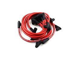 Speedmaster Chevy 10.50mm 90-Degree to 90-Degree Over Covers Female Spark Plug Wire Set; Red (Universal; Some Adaptation May Be Required)