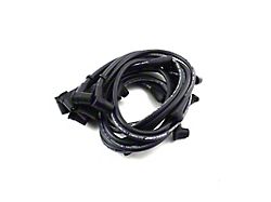 Speedmaster Chevy 10.50mm 90-Degree to 90-Degree Under Covers Female Spark Plug Wire Set; Black (Universal; Some Adaptation May Be Required)
