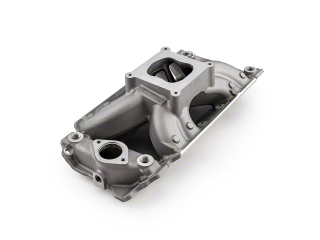 Rectangular Port Chevy Speedmaster Ecklers HiRise Rectangular Port Aluminum Intake Manifold ...