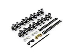 Speedmaster Ford 289/302/351 Windsor DNA Stainless Steel Roller Rocker Arm Shaft Set; 1.6 Ratio