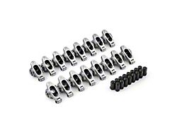 Speedmaster Ford 289/302/351 Windsor Stainless Steel Roller Rocker Arm Set; 7/16-Inch Stud; 1.6 Ratio