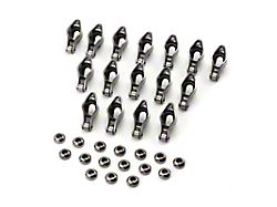 Speedmaster Ford 289/302/351 Windsor Steel Roller Tip Rocker Arm Set; 3/8-Inch Stud; 1.7 Ratio