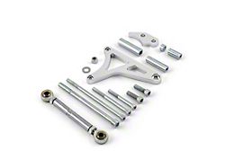 Speedmaster Ford 289/302 Windsor Aluminum High Mount Alternator Bracket Kit; Polished (Universal; Some Adaptation May Be Required)