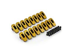 Speedmaster Ford 351 Cleveland Aluminum Roller Rocker Arm Set; 7/16-Inch Stud; 1.73 Ratio