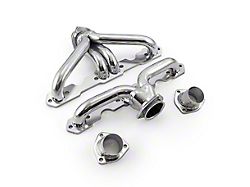 Speedmaster 1-5/8-Inch Shorty Headers for Straight Plug Cylinder Heads; Ceramic (55-57 Small Block V8 150, 210, Bel Air, Nomad)