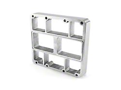 Speedmaster 2-Inch Tall Aluminum 6-71/8-71 Blower Intake Manifold Spacer and Studs (Universal; Some Adaptation May Be Required)