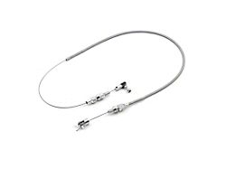 Speedmaster 24-Inch Braided Stainless Steel Throttle Cable (Universal; Some Adaptation May Be Required)