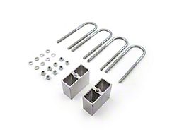 Speedmaster 4-Inch Lift or Lowering Aluminum Block Kit (Universal; Some Adaptation May Be Required)