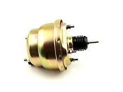 Speedmaster 7-Inch Dual Diaphragm Brake Booster; Zinc (Universal; Some Adaptation May Be Required)