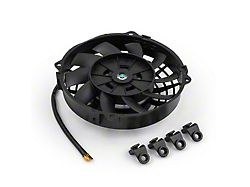 Speedmaster 8-Inch Reversable S-Blade Radiator Electric Thermo Fan; 12-Volt; Black (Universal; Some Adaptation May Be Required)