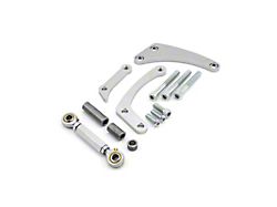 Speedmaster Chevy 350 Alternator Bracket Kit for Short Water Pump; Satin (Universal; Some Adaptation May Be Required)