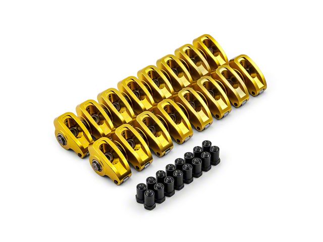 350 Rocker Stds Speedmaster Universal EK Chevy 350 Aluminum Roller Rocker Arm Set; 3/8 ...