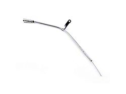 Speedmaster Chevy 350 Billet Handle Engine Oil Dipstick with Tube; 82-85; Polished (Universal; Some Adaptation May Be Required)