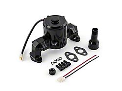 Speedmaster Chevy 350 Electric Water Pump; 35 GPM; Black (Universal; Some Adaptation May Be Required)