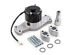 Speedmaster Chevy 350 Slimline Electric Water Pump; 40 GPM; Polished (Universal; Some Adaptation May Be Required)