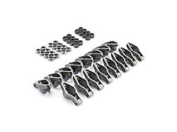 Speedmaster Chevy 350 Steel Roller Tip Rocker Arm Set; 7/16-Inch Stud; 1.6 Ratio