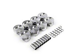 Speedmaster Chevy 383 Flat Top Forged Pistons; 4.040-Inch Bore