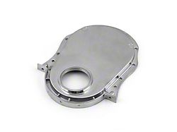 Speedmaster Chevy 454 Aluminum Timing Chain Cover; Polished (Universal; Some Adaptation May Be Required)