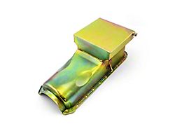 Speedmaster Chevy 454 Drag Rear Sump Oil Pan for 2-Piece Rear Main; 6-Quart; Zinc (Universal; Some Adaptation May Be Required)