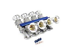 Speedmaster Chevy GM LS7 Complete Sidedraft EFI Stack Intake Manifold System with Satin Downdraft 