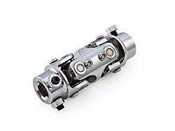 Speedmaster Double D Stainless Steel Steering U-Joint; 3/4-Inch DD to 3/4-Inch 30-Spline (Universal; Some Adaptation May Be Required)