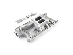 Speedmaster Ford 260/289/302 Windsor LowRise Aluminum Intake Manifold; Satin (Universal; Some Adaptation May Be Required)