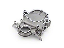 Speedmaster Ford 289/302/351 Windsor Aluminum Timing Chain Cover; Non-EFI