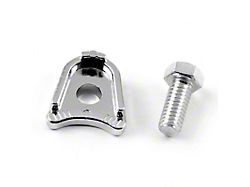 Speedmaster Ford 289/302/351 Windsor Steel Distributor Hold Down Clamp; Chrome (Universal; Some Adaptation May Be Required)