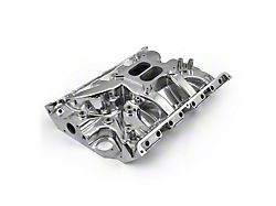 Speedmaster Ford 390/427 FE LowRise Aluminum Intake Manifold; Polished (Universal; Some Adaptation May Be Required)