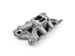 Speedmaster Ford 429/460 MID-AIR MidRise Aluminum Intake Manifold; Satin (Universal; Some Adaptation May Be Required)